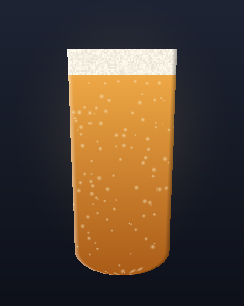 A beer in the camera viewfinder